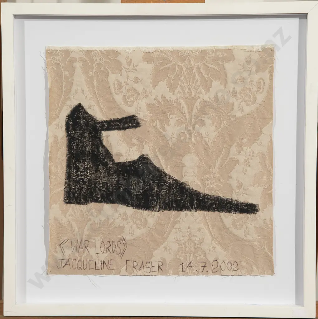 Jacqueline Fraser (b 1956) - If They Send Me a Moron. I'll Reply Like a Moron. Valium & War Lords (2) Image 1++