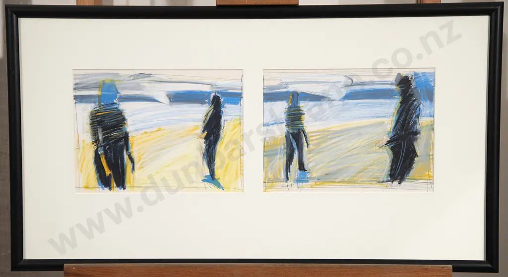 Euan Macleod (b 1956) - Pair Figural Studies Image 1++