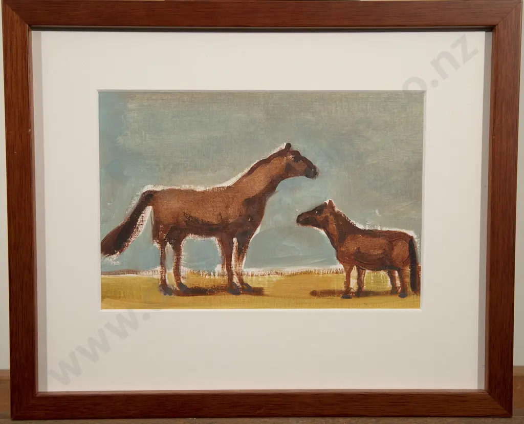 Joanna Braithwaite (b 1962) - Seagulls & Horses (2) Image 1++