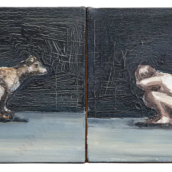 Joanna Braithwaite (b 1962) - Doggy Dog World (2)