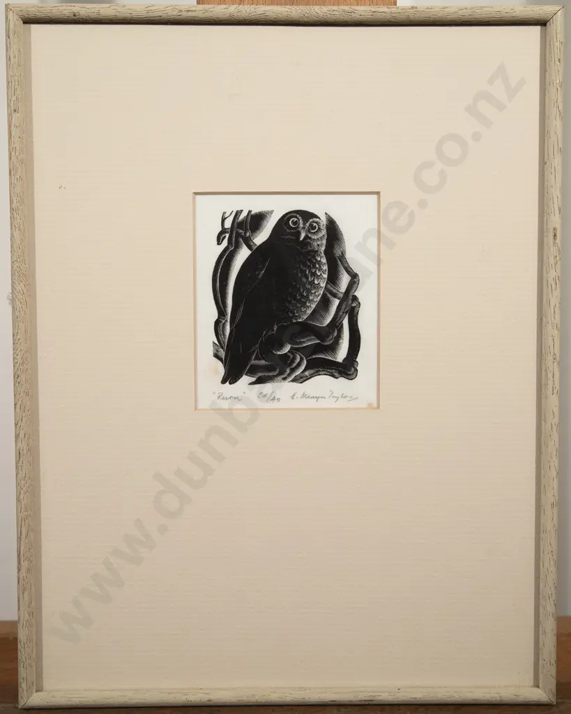 E Mervyn Taylor (1906-64) - Ruru Image 1++