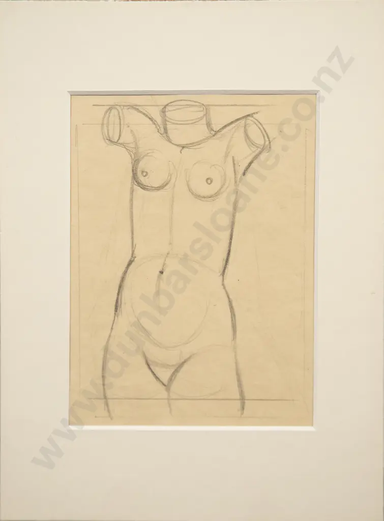 Eric Gill (British 1882-1940) - Torso: Preliminary Study for Mankind Image 1++
