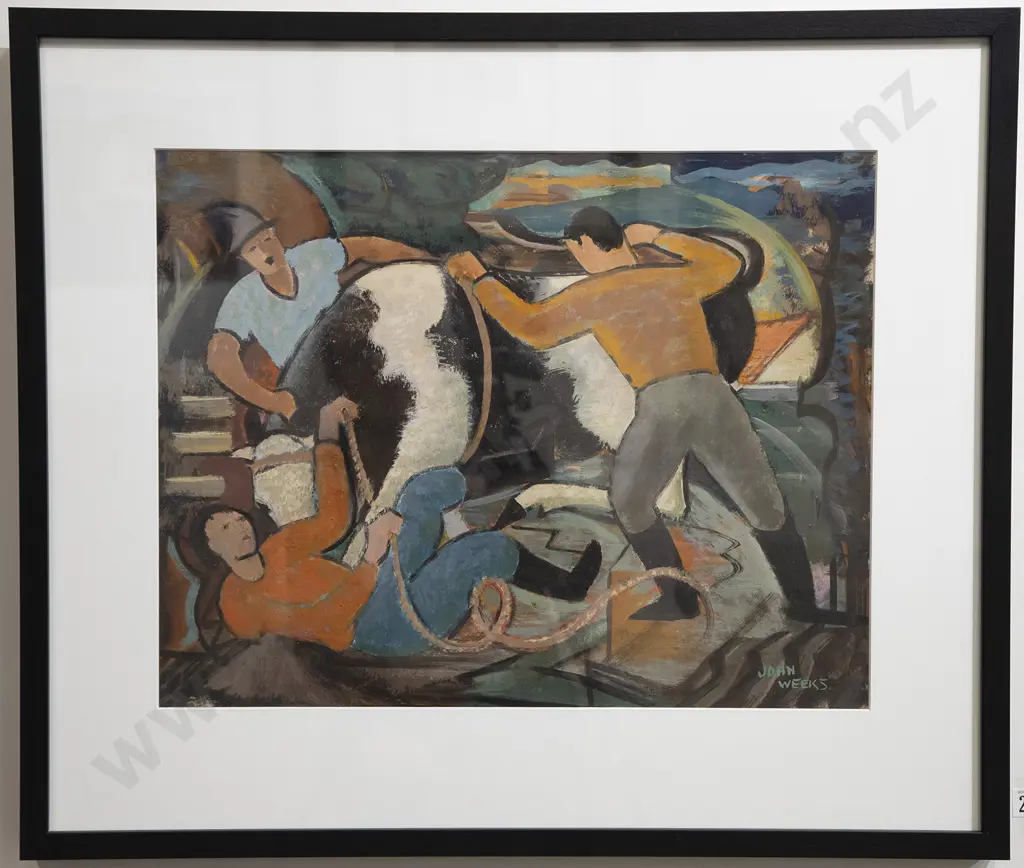 John Weeks (1888-1965) - The Bull Image 1++