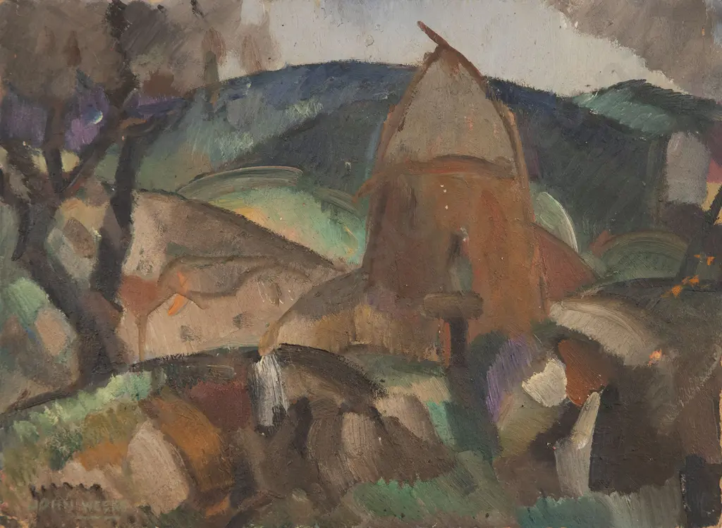 John Weeks (1888-1965) - Oast House Image 1++