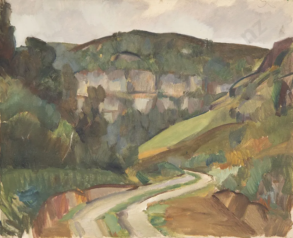 John Weeks (1888-1965) - King Country Landscape Image 1++