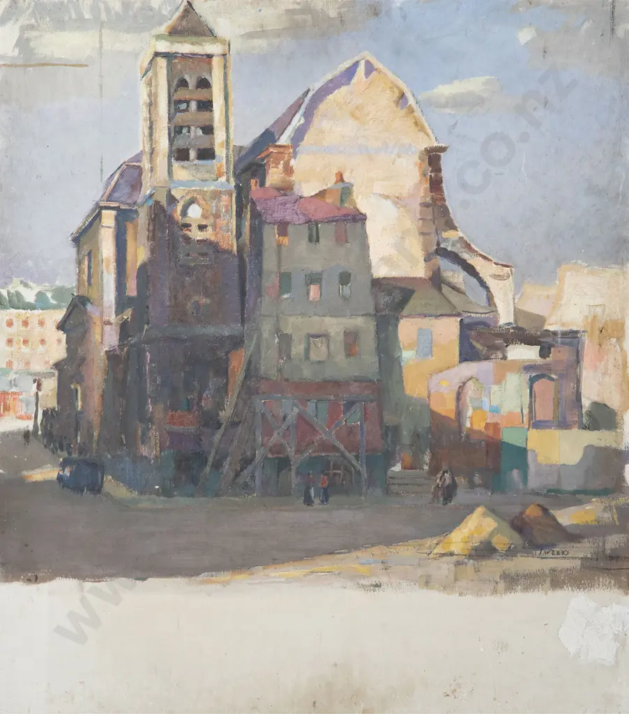 John Weeks - Untitled (European Industrial Scene) Image 1++