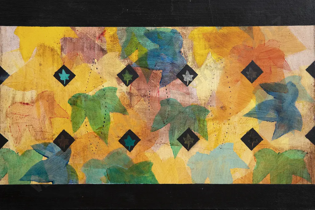 Kura Te Waru-Rewiri (b 1950) - He Kahupapa o nga aka taupiri / Layers of the clinging vine Image 1++