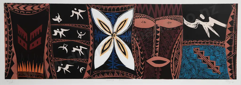 Fatu Feu'u (b 1946) - Uluta Tuli Image 1++