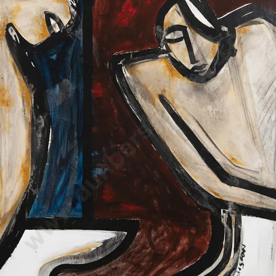 Des Robertshaw (b 1955) - Untitled