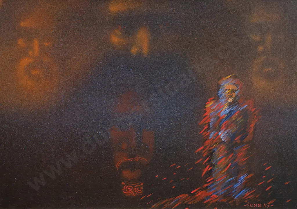 Darcy Nicholas (b 1945) - Mana Wahine Image 1++