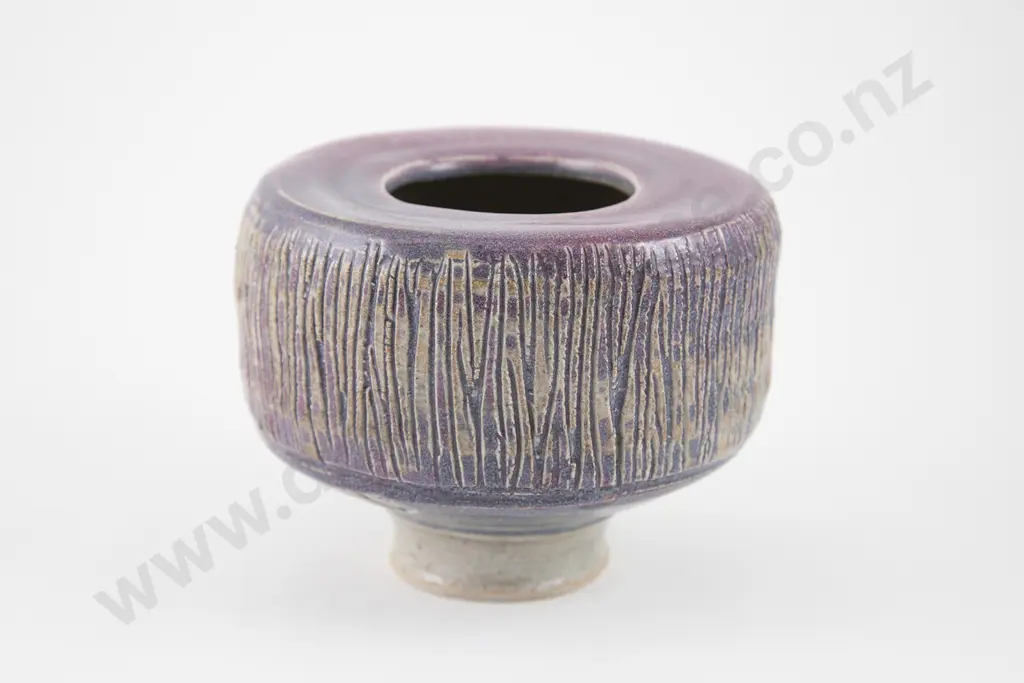 Mirek Smisek Deep Fold Over Rim Footed Bowl Image 1++