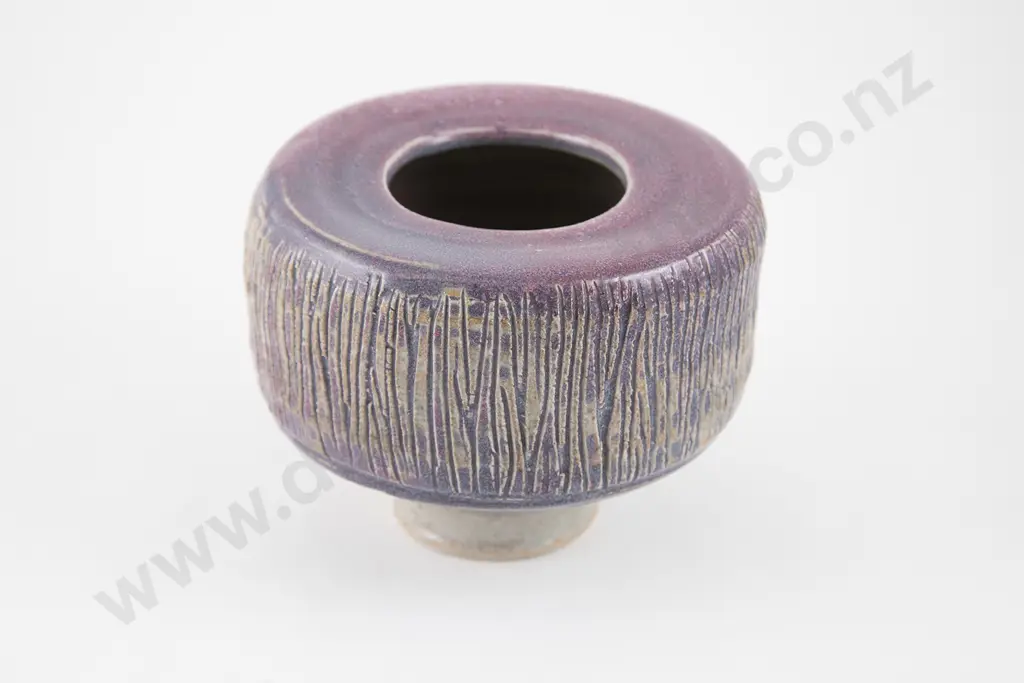 Mirek Smisek Deep Fold Over Rim Footed Bowl Image 1++