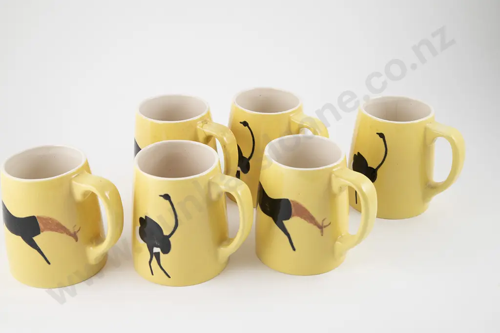 Mirek Smisek Set of Six Tankards Image 1++