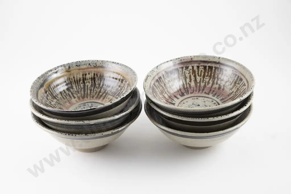 Mirek Smisek Set of Six Soup Bowls Image 1++