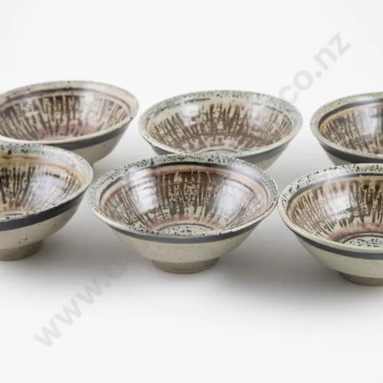 Mirek Smisek Set of Six Soup Bowls