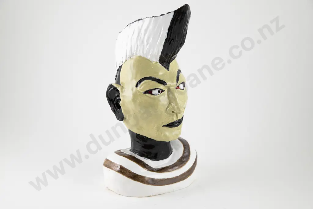Paul Rayner 'Tim Finn' Moulded Vase Image 1++
