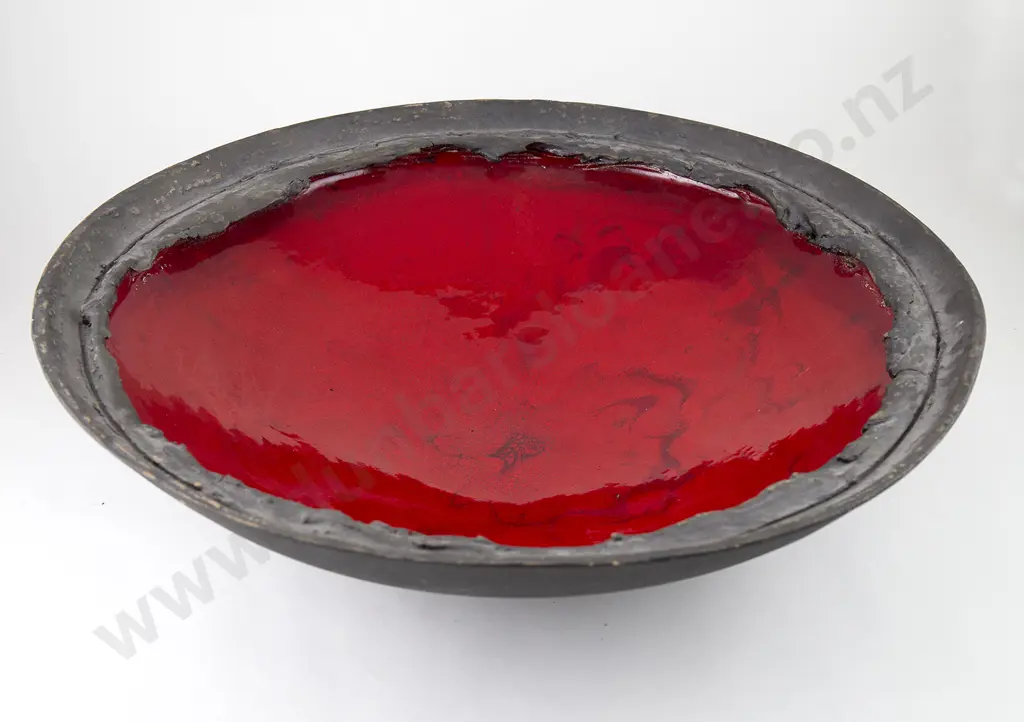 Len Castle Large Lava Lake Bowl Image 1++
