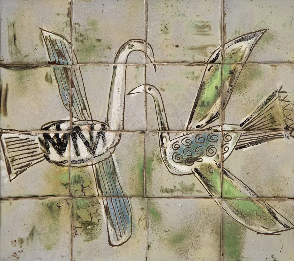 James Patrick (Pat) Hanly (1932-2004) - Birds of Peace Image 1++