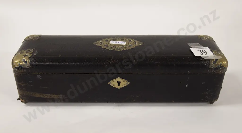 Brass-Bound Lidded Box Image 1++
