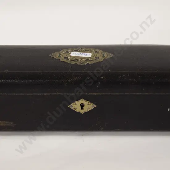 Brass-Bound Lidded Box