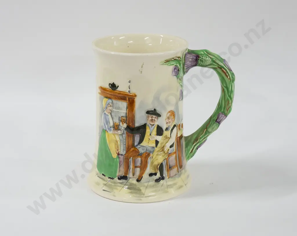 Crown Devon Musical Mug "Auld Lang Syne" Image 1++