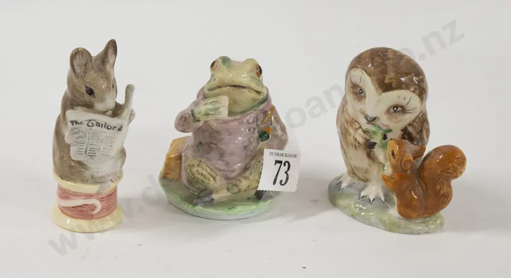 Three Beswick Beatrix Potter Figures Image 1++