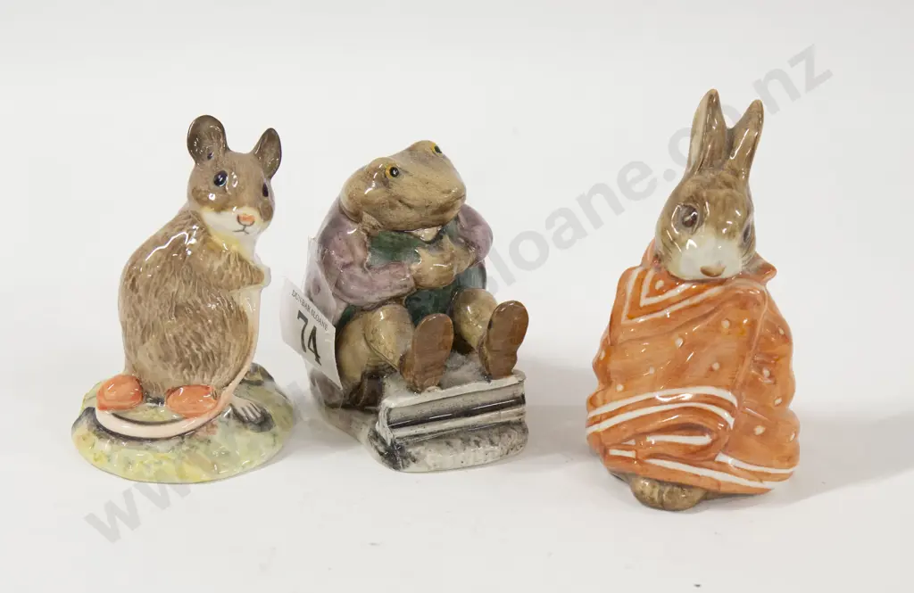 Three Beswick Beatrix Potter Figures Image 1++