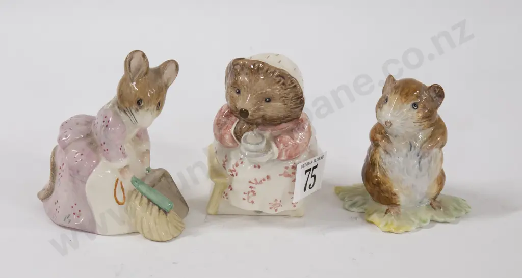 Three Beswick Beatrix Potter Figures Image 1++