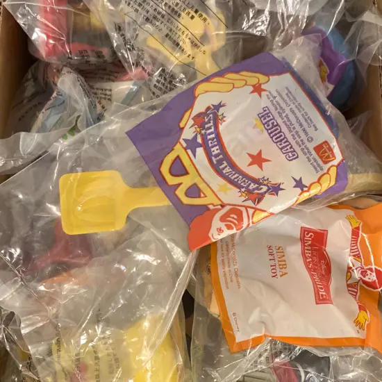 Two Small Boxes Of Toys