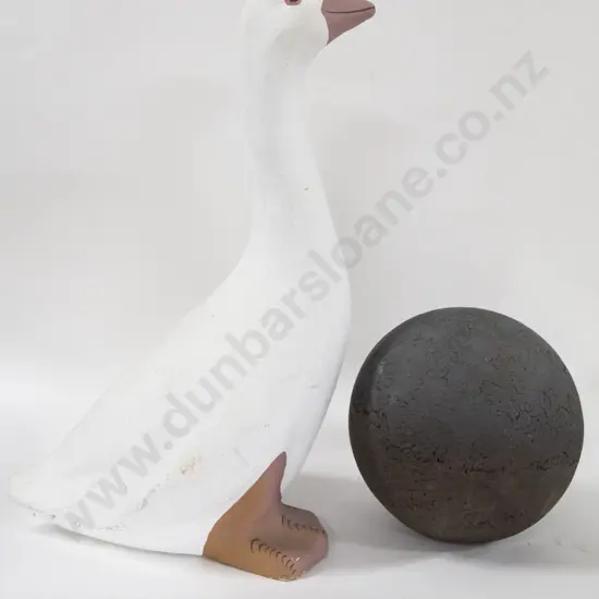 Box With Goose Ornament