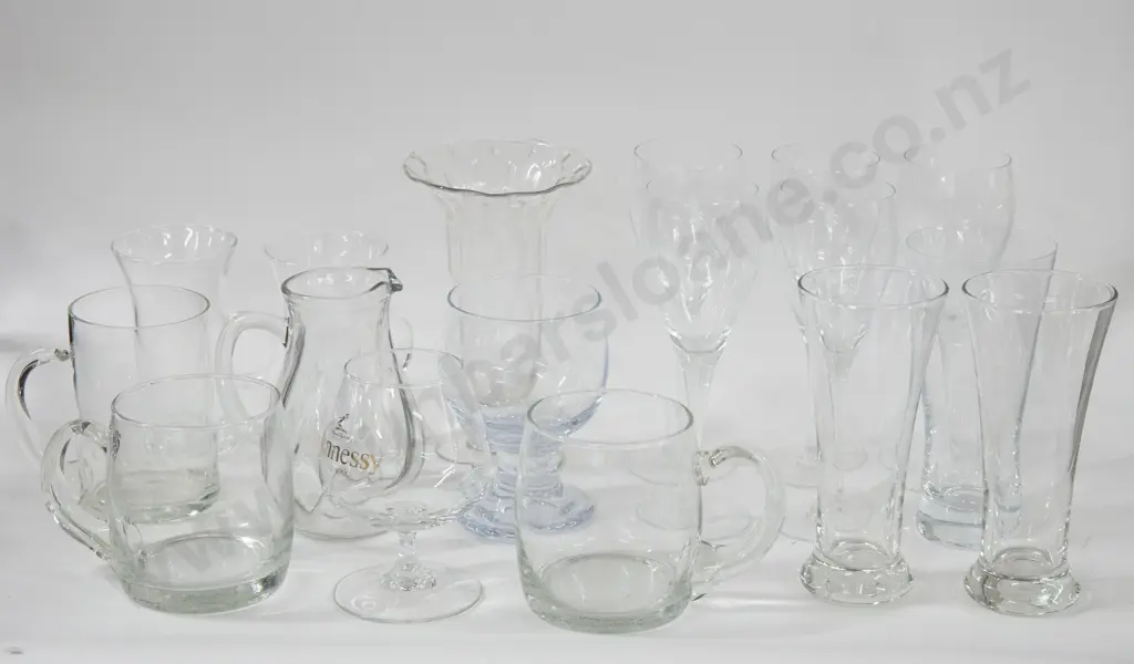 Two Boxes Of Glassware Image 1++