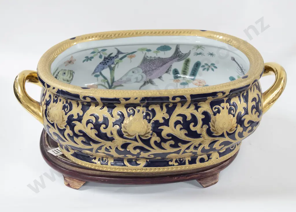 Reproduction China Footbath And Stand Image 1++
