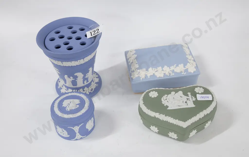 Four Pieces Of Wedgwood Image 1++