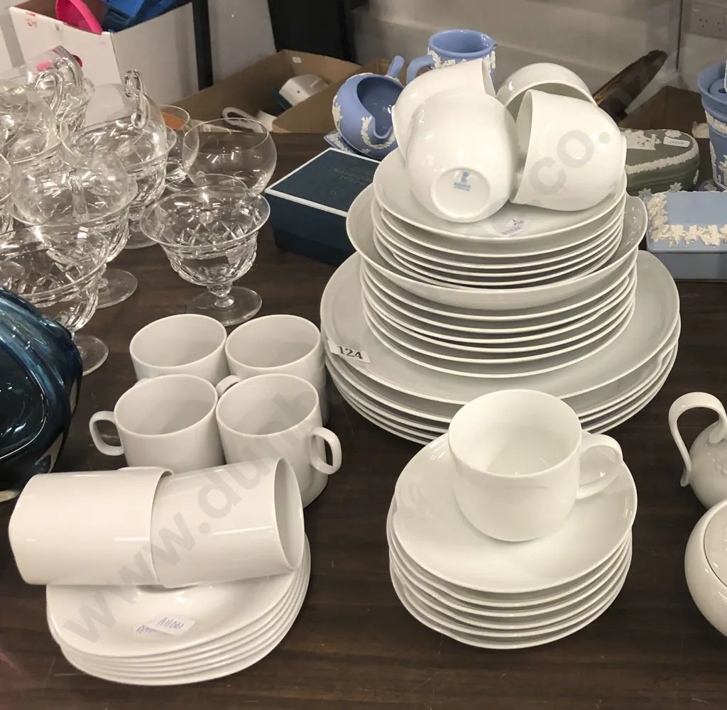 Quantity Of White Crockery Image 1++