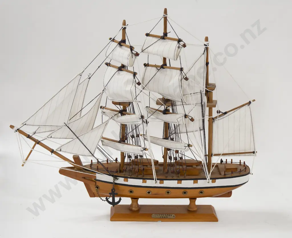 Ship Model Of The Cutty Sark Image 1++