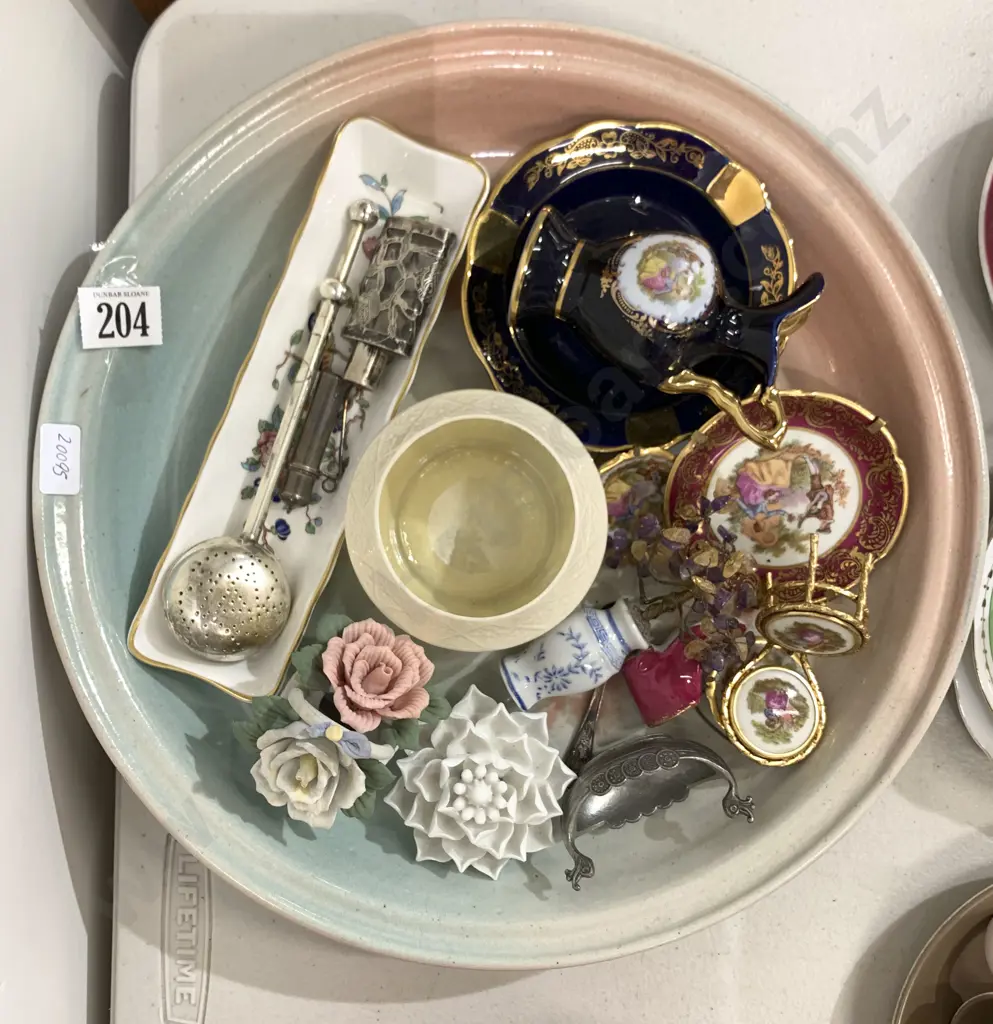 Assorted Miniatures And Decorative China Including Limoges Image 1++