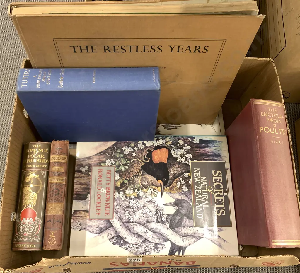 Box Of Vintage Books Image 1++