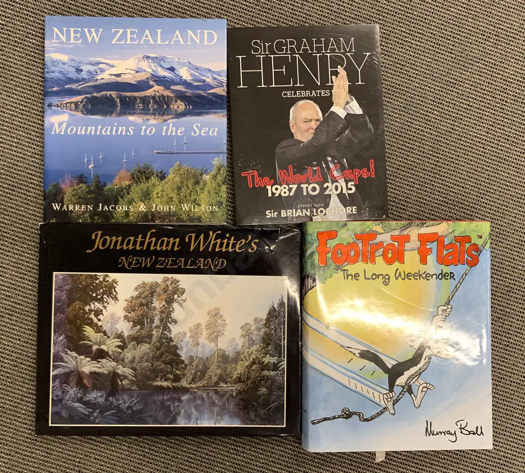 Four Large NZ Books Image 1++