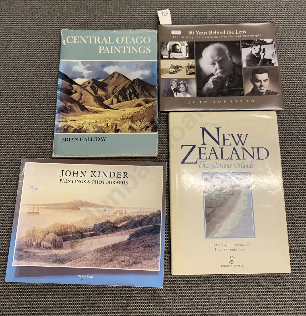 Four NZ Art And Photography Volumes Image 1++