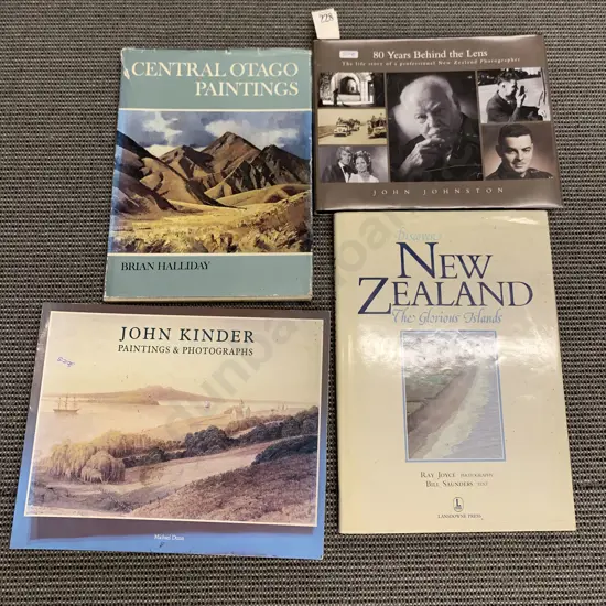 Four NZ Art And Photography Volumes