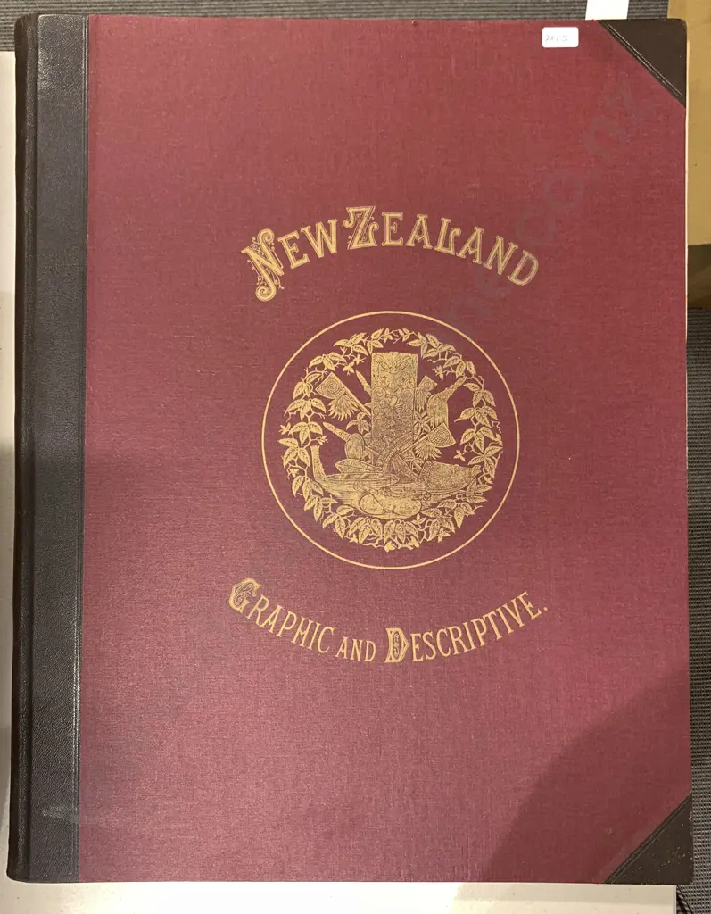 New Zealand Graphic And Descriptive By C. D. Barraud Image 1++