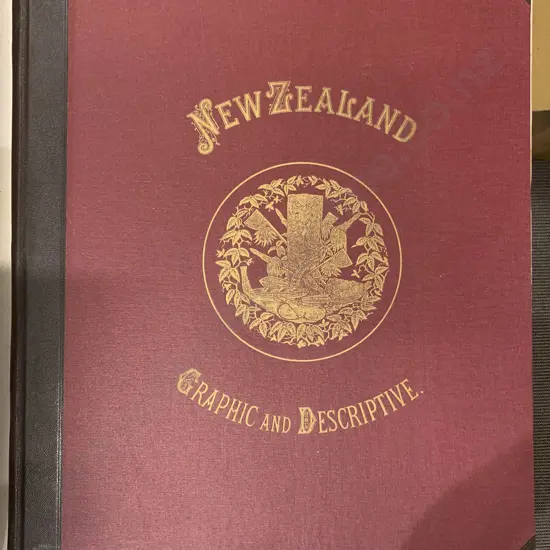 New Zealand Graphic And Descriptive By C. D. Barraud