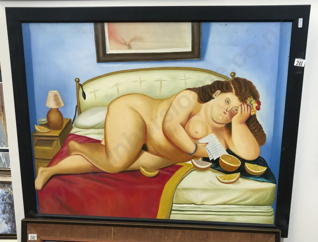 Modern Oil "Nude Study" Image 1++