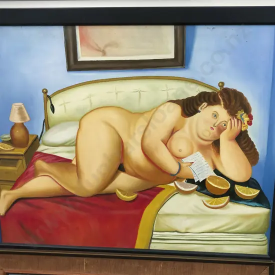 Modern Oil "Nude Study"