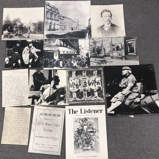 Box Of Frances Hodgkins' Related Photographic Images
