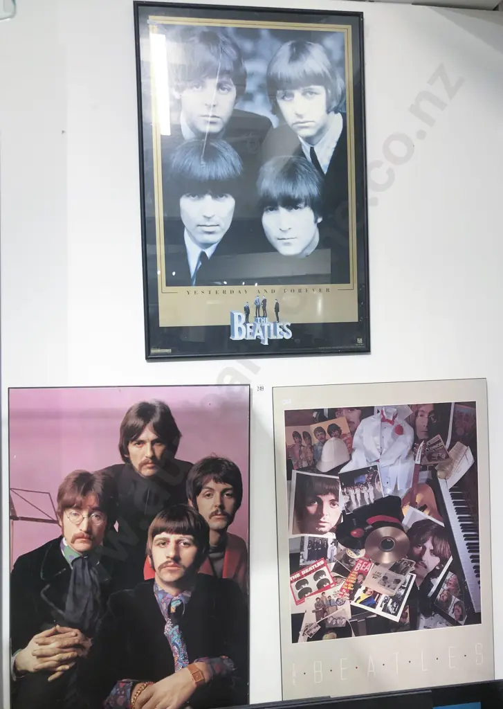 Three Beatles Posters Image 1++