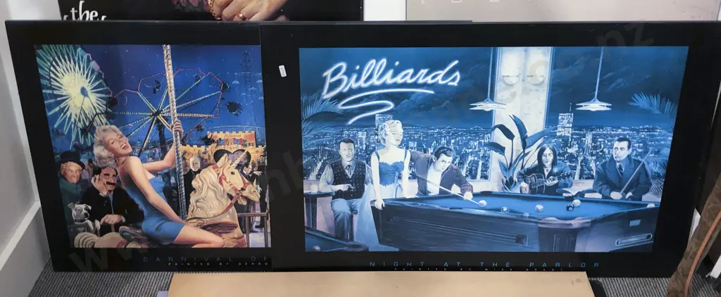 Three Beatles Poster Panels And Two Other Image 1++