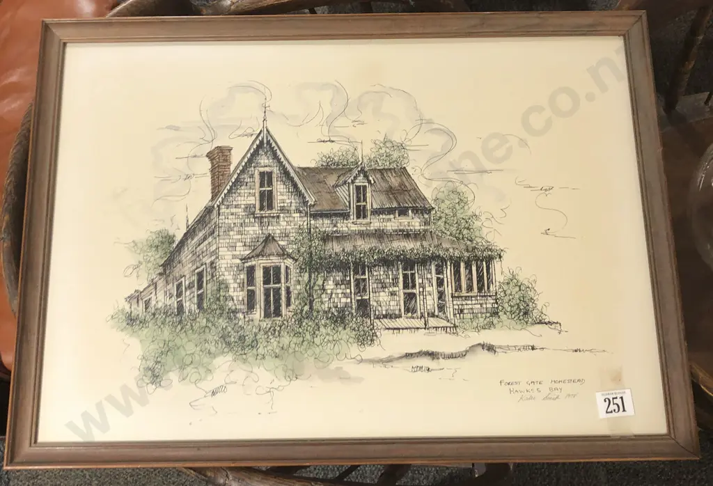 Print Of Forest Gate Homestead Image 1++