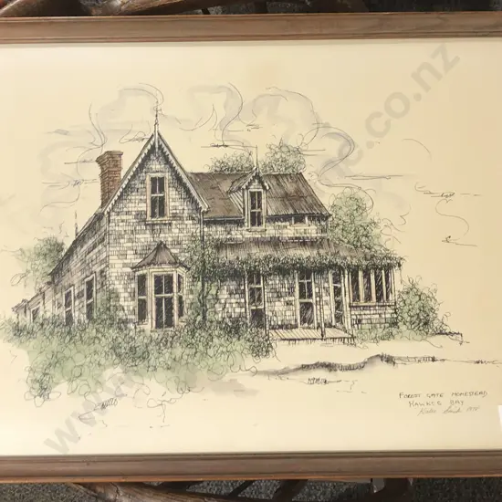 Print Of Forest Gate Homestead