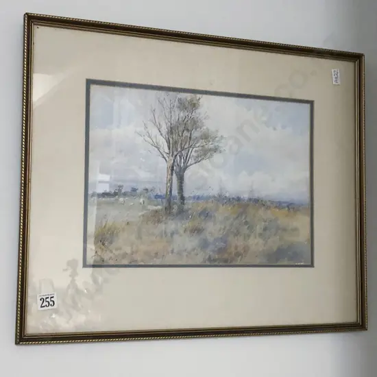 Noel Barraud A Breezy Morning Watercolor